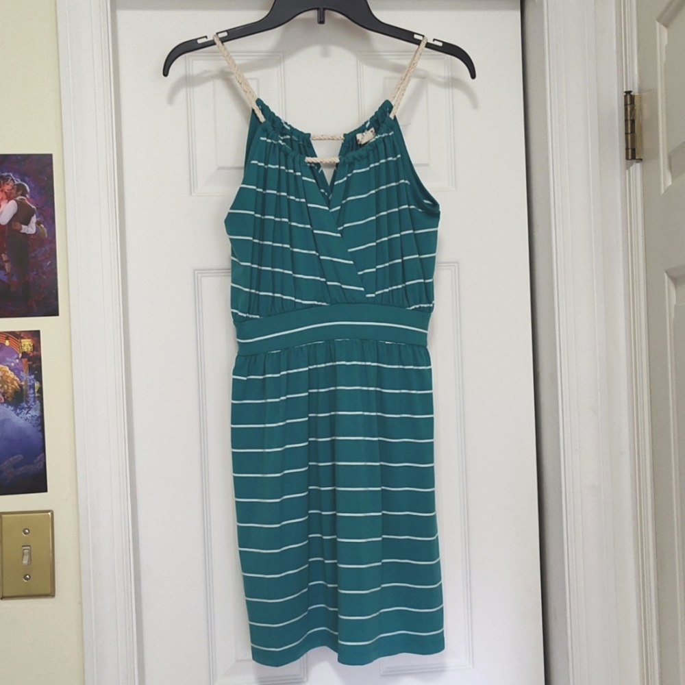 Green Beach Sun Dress